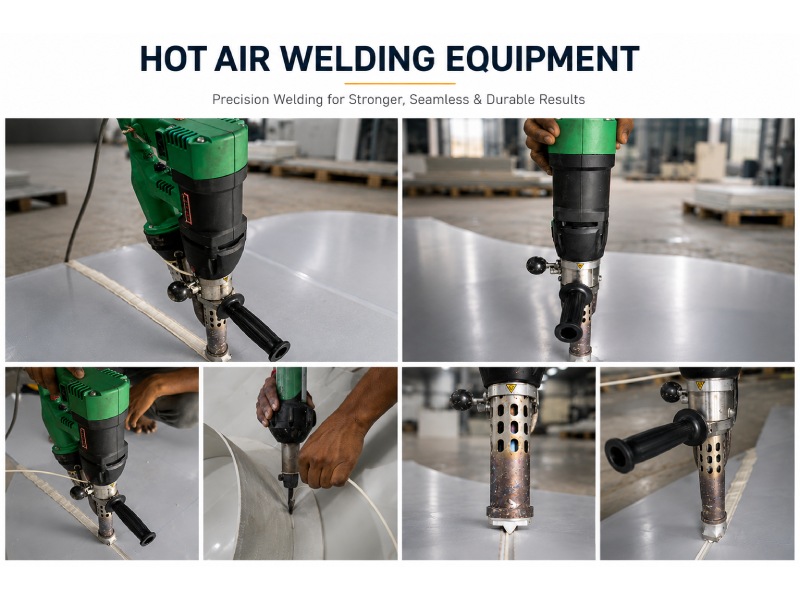 SM AIR Hot air welding-use